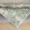 Concept Looms Liberty Modern LIB109 Seafoam picture of the corner of the rug