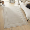Concept Looms Rug Olivia OLI01 Cream Beige top view life sty;e picture