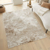 Concept Looms Olivia OLI106 Beige Rug top view life style picture