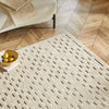 Concept Looms Priory PRI102 Beige Rug close view picture of the rug corner