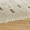 Concept Looms Rug Priory PRI102 Ivory close view picture of the rug border