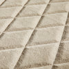 Concept Looms Priory PRI103 Taupe Rug close view picture of the rug pattern and color hue