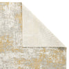 Concept Looms Rossa POS03 Ivory Gold Rug picture of the cotton backing of the rug