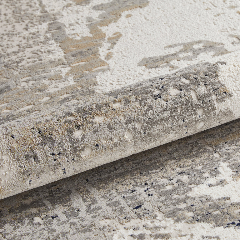 Concept Looms Rug Skyline SK103 Ivory Navy – Modern Distressed Rug