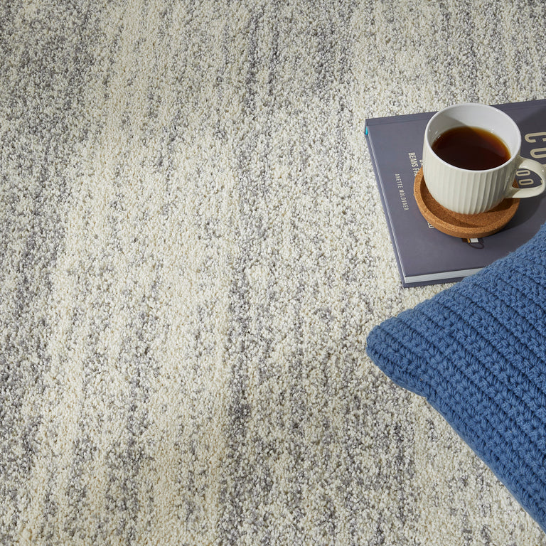 Concept Looms Rug Somerset SOM101 – White Grey Distressed Rug