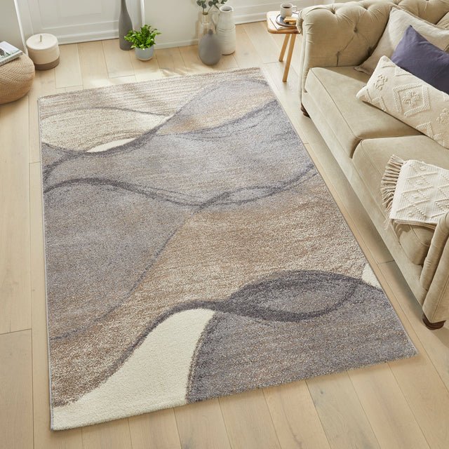 Concept Looms Rug Somerset SOM103 – Grey Beige Bohemian Rug