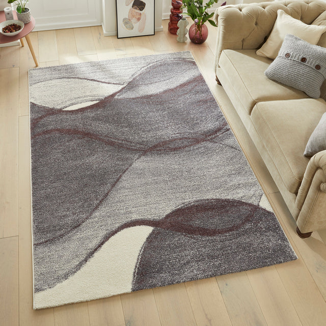 Concept Looms Rug Somerset SOM103 Plum – Bohemian Rectangular Rugs