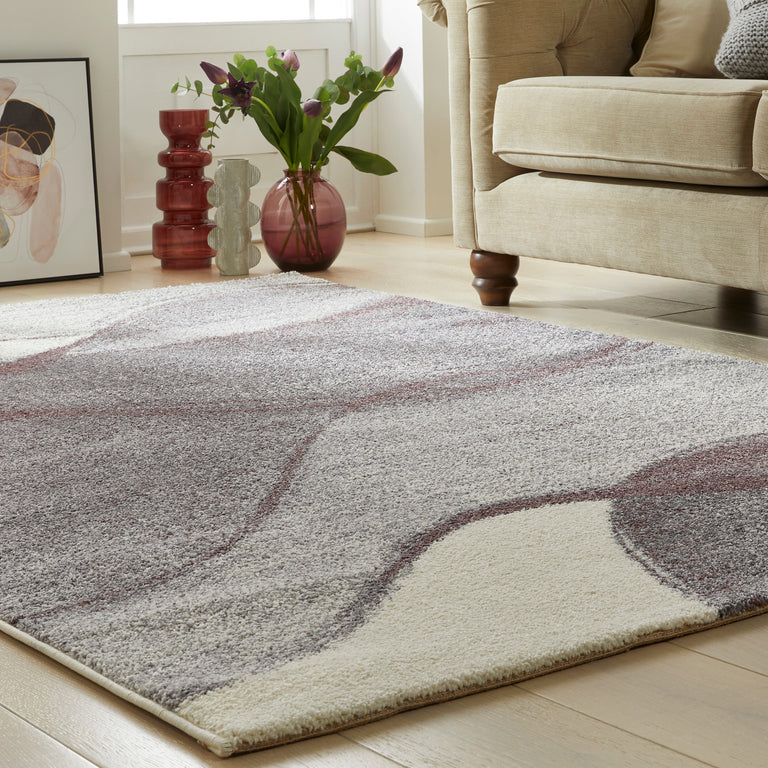 Concept Looms Somerset Plum Rug – Bohemian Rectangular Rugs