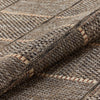 Concept Looms Sumac Rug SUM104 Mocha with a flatweave pile