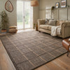 Concept Looms Sumac Rug SUM104 Mocha liestyle picture in the living room