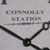 Connolly Station Ivory Wall Clock alternative view