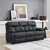 Conrad 3 Seater Fixed Sofa Steel Blue life style picture