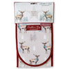 Cooksmart Christmas Stag Double Oven Glove picture on the white background