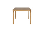 Crafted oak table for enduring elegance.