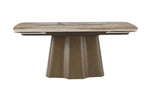 Cortara Extending Dining Table in Smoked Oak shown extended (3)