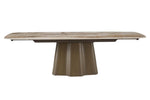 Cortara Extending Dining Table in Smoked Oak shown extended (4)