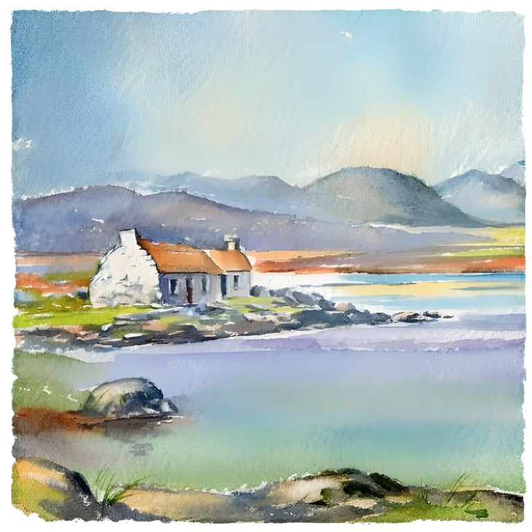 Cottage Notelets Pack of 6