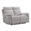 Covington 2 Seater Sofa Electric Recliner Cement picture on the white background