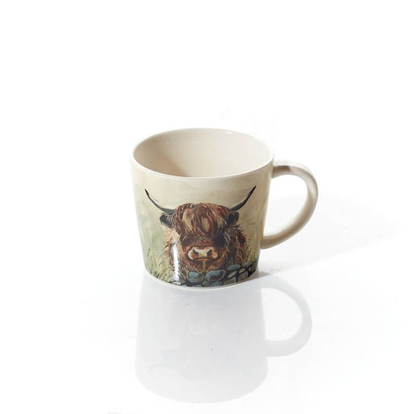 Highland Cow Mug with Glossy Finish