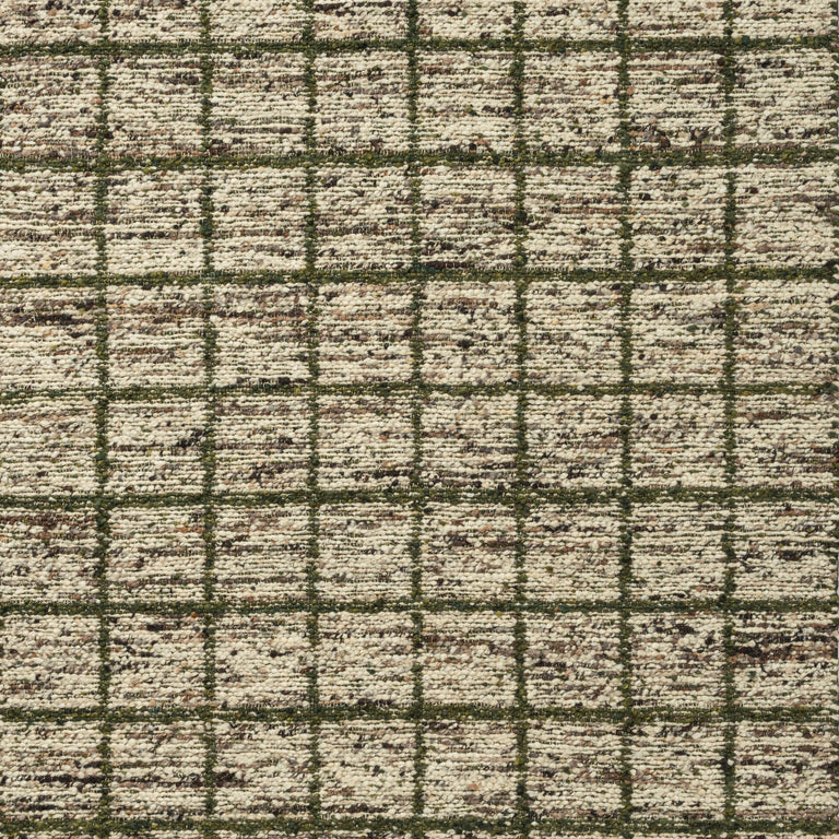 Brink & Campman Hunter Green Geometric Wool Rug