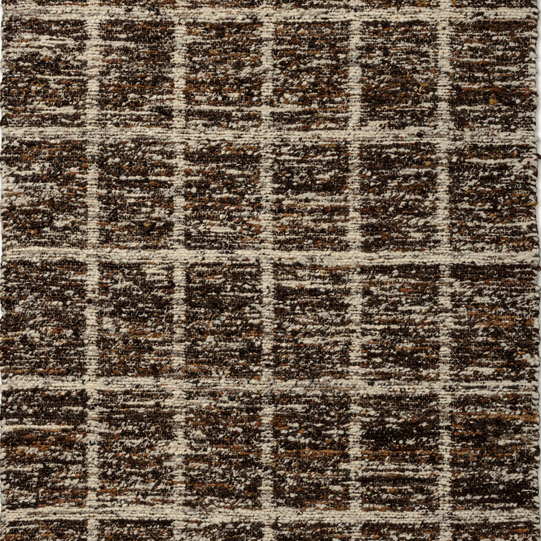 Brink & Campman Craft Jack Geometric Rug Bear Brown