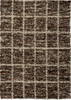 Brink & Campman Craft Jack Geometric Rug Bear Brown brown side of the rug