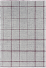 Brink & Campman Craft Matter Check Rug Ash-Stone Red picture of the rug design