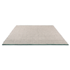 Brink & Campman Craft Matter Plain Rug Ash Grey horizontal view of the rug