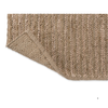 Brink & Campman Craft Plait Plain Rug Natural flatweave rug with a cotton backing