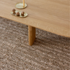 Brink & Campman Craft Plait Plain Rug Natural picture of the plait design