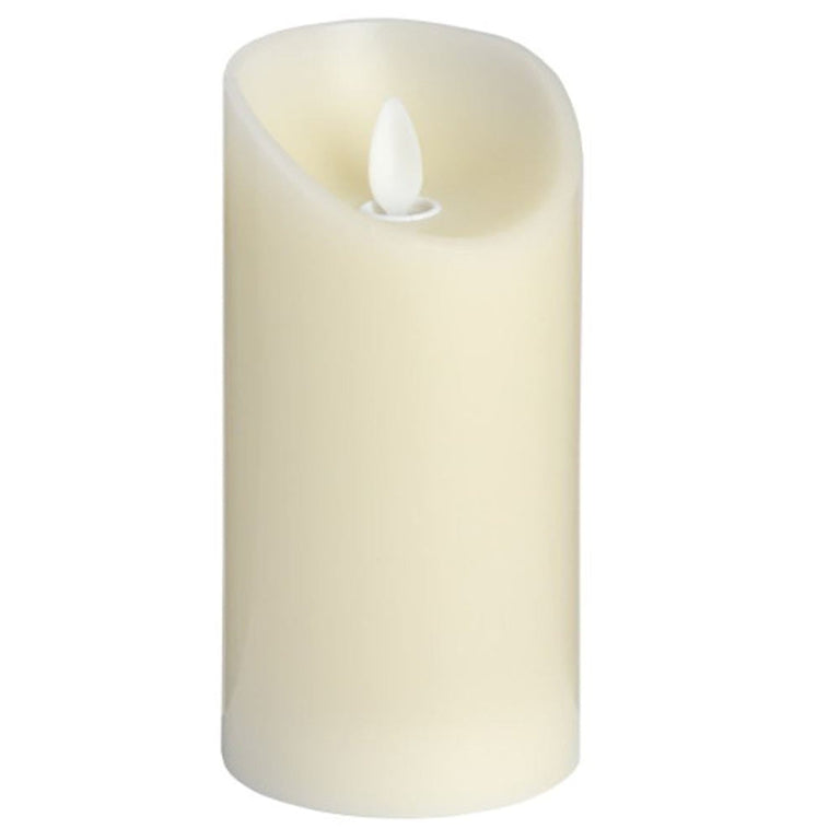 Cream Flickering Flame LED Candle
