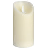Cream Flickering Flame LED Candle Large
