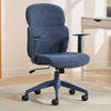 Creston Office Chair Blue close view life style picture
