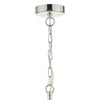 Cristin 4 Light Pendant Polished Nickel close view picture of the fixing plate