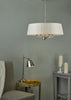 Cristin 4 Light Pendant Polished Nickel life style picture