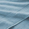 Christy Serene Bath Towel Faded Denim  close view picture of the towel soft texture