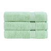 Christy Serene Face Cloth Cucumber picture of the tiny folded towels