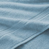 Christy Serene Hand Towel Faded Denim close view picture of the towel texture