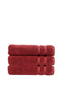 Christy Signum Face Cloth Rouge in a bathroom setting