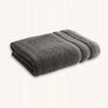 Premium bathroom towel in ash grey