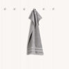 Luxurious dove grey bath towel
