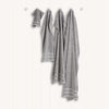 Premium bathroom towel in dove grey
