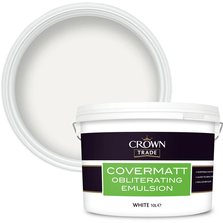 Crown Trade Covermatt White