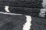Cruz Bohemian Rug Black 01 picture of the color hue
