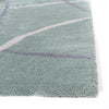 Cruz Bohemian Rug Green 05 picture f the corner