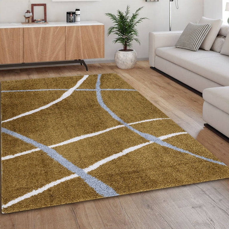 Cruz Bohemian Rug - Mustard 06