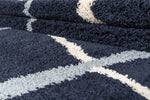 Cruz Bohemian Rug Navy 03 picture of the color shade