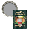 Cuprinol 5 Year Ducksback Herring Grey photo on the white background with displayed color finish