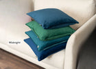 Cushion F+H Velvet Plain Midnight 45x45cm life style picture
