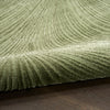 DKNY Central Park West Rug CEP02 Green with cut & loop pile that creates an abstract pattern